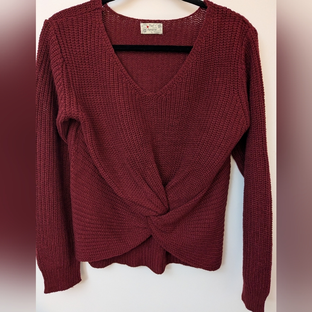 Poof sweater